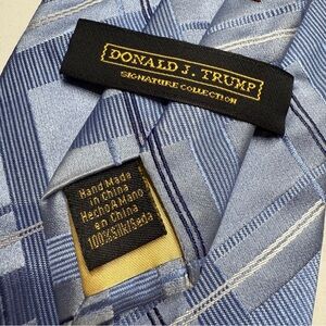 Donald Trump Blue Men's Tie